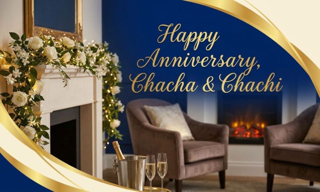 happy anniversery chacha and chachi in english