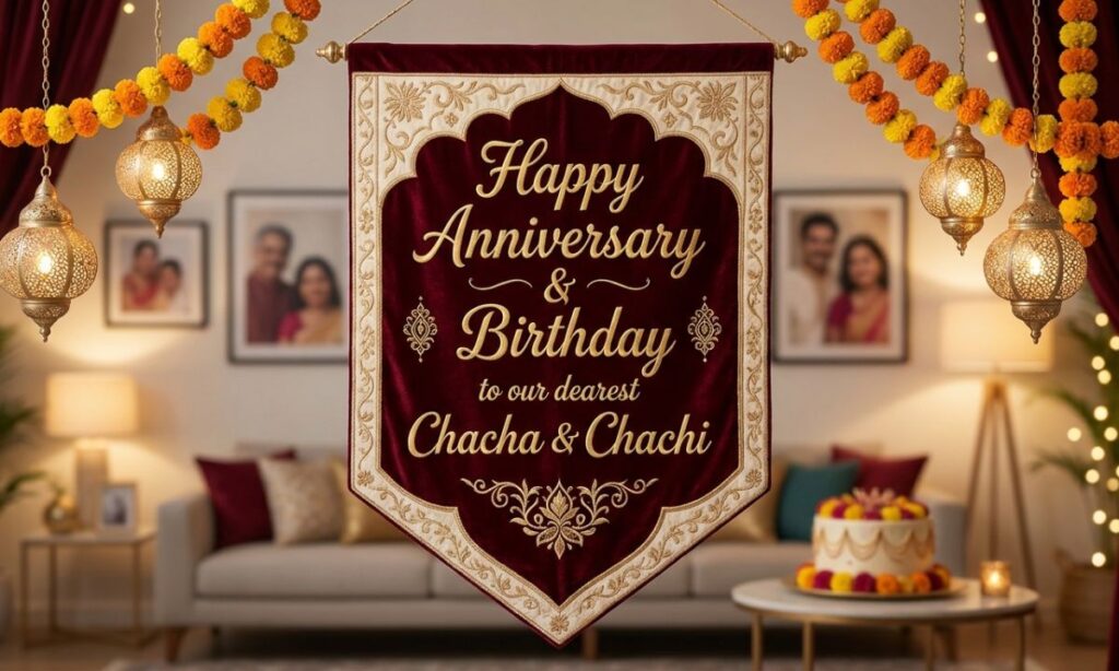 150+ Heartfelt Wishes for Chacha Chachi – Anniversary, Birthday & More (2026) Chacha and chachi hold a special place in every family, filling it with love, laughter, and guidance. Whether it's their anniversary, birthday, or any special occasion, the right words can make them feel truly cherished. A heartfelt message is a simple way to show how much they mean to you. That's why we've put together over 150 wishes for chacha and chachi, perfect for every celebration. From sweet and funny to warm and emotional, this list covers it all. Pick the perfect message and let them know just how special they are. Heartfelt Anniversary Wishes for Chacha Chachi Happy anniversary chacha chachi, your love inspires our whole family. May your bond grow stronger and sweeter with each passing year. Wishing chacha and chachi a lifetime of love and happiness together. Your relationship is a beautiful example for all of us to follow. Happy anniversary to the couple whose love has always felt like home. Thank you for showing us what true partnership really means. Chacha chachi, your journey together fills our hearts with so much joy. Happy anniversary to two people who truly complete each other. Watching your love grow over the years has been such a blessing. Happy anniversary chacha chachi, may it continue for many more. Your love story has always been one we admire deeply. Happy anniversary to a couple whose bond only gets stronger with time. Chacha chachi, thank you for teaching us what real love looks like. Happy anniversary, may your years together be filled with endless joy. Happy anniversary to chacha and chachi, whose love feels timeless and true. May your hearts stay as connected as they are today. Every year of your marriage brings more warmth into our family. Happy anniversary chacha chachi, wishing you endless happiness ahead. Chacha chachi, your love has always been a source of comfort for us. Happy anniversary, may your bond continue to inspire everyone around you. Happy anniversary to a couple whose love has stood the test of time. May your future together be as beautiful as your years so far. Happy Anniversary Chacha Chachi Wishes in English Happy anniversary chacha chachi! Wishing you both continued love and happiness. May your years together be filled with laughter and beautiful memories. Congratulations on another year of marriage, chacha and chachi. May your bond continue to grow stronger with each passing day. Happy anniversary to chacha and chachi, may your love story never end. Wishing you both good health, happiness, and many more years together. Chacha chachi, happy anniversary! May your marriage continue to flourish. Here's to many more wonderful years filled with love and joy. Happy anniversary chacha chachi! Your love and partnership inspire us all. Wishing you continued happiness and togetherness for years to come. Congratulations to chacha and chachi on this special anniversary today. May your journey together be filled with endless love and joy. Happy anniversary chacha chachi! May God bless your marriage abundantly. Wishing you both a lifetime of happiness and companionship. Chacha chachi, happy anniversary to the two of you today. May your love continue to grow with each passing year. Happy anniversary! Wishing chacha and chachi many more years of happiness. May your bond remain strong and full of love always. Congratulations chacha chachi on reaching this beautiful milestone together. Wishing you continued love, laughter, and happiness in the years ahead. Happy anniversary to chacha and chachi, a truly wonderful couple. May your marriage continue to be blessed with love and joy. Simple Anniversary Wishes for Chacha Chachi Happy anniversary chacha chachi! Wishing you lots of love and joy. May your special day be filled with happiness always. Chacha chachi, happy anniversary to you both today. Wishing you a lifetime of love and togetherness. Happy anniversary! May your marriage stay happy and strong. Sending love to chacha and chachi on this special day. Congratulations chacha chachi on your anniversary today. Wishing you both continued happiness and love always. Happy anniversary to chacha and chachi, our favorite couple. May your bond grow stronger every single year. Chacha chachi, happy anniversary! Wishing you many more happy years. Sending our love and best wishes on this special day. Happy anniversary! May your love continue to shine bright. Wishing chacha chachi endless happiness and togetherness always. Congratulations chacha chachi on this beautiful milestone today. May your years ahead be filled with love and joy. Happy anniversary to chacha and chachi, wishing you all the best. May your marriage always be filled with love and laughter. Chacha chachi, happy anniversary today! Wishing you continued happiness. May your love story keep getting better with time. Happy anniversary! Sending our warmest wishes to chacha and chachi. May your bond stay strong and beautiful always. Wedding Anniversary Wishes Chacha Chachi in English Happy wedding anniversary chacha chachi! Wishing you many more years of togetherness. May your marriage continue to be filled with love and happiness. Congratulations on your wedding anniversary, chacha and chachi. Wishing you a lifetime of love, laughter, and companionship. Happy wedding anniversary to chacha and chachi, may your bond grow stronger. Here's to many more years of love and happiness together. Chacha chachi, happy wedding anniversary! Wishing you continued love and joy. May your marriage always be blessed with happiness and peace. Happy wedding anniversary! Wishing chacha and chachi endless love and togetherness. May your journey together continue to be beautiful and blessed. Congratulations chacha chachi on another year of a happy marriage. Wishing you both continued love, respect, and companionship always. Happy wedding anniversary to a couple whose love truly inspires us. May your years ahead be filled with joy and happiness, chacha chachi. Chacha chachi, happy wedding anniversary today! Wishing you a lifetime of happiness. May your love story continue to grow more beautiful with time. Happy wedding anniversary! May your marriage be filled with endless blessings. Wishing chacha and chachi continued love and happiness always. Congratulations on this special wedding anniversary, chacha and chachi. Wishing you both many more years of love and companionship. Happy wedding anniversary to chacha and chachi, our favorite couple. May your bond remain strong and full of happiness always. Funny Anniversary Wishes for Chacha Chachi Happy anniversary chacha chachi! Still going strong despite all the drama. May you survive many more years of each other's quirks. Congratulations chacha chachi for putting up with each other this long. Here's to more years of arguments that end in laughter. Happy anniversary! Chacha still can't find his keys, chachi still hides the remote. Wishing you both many more years of this beautiful chaos. Chacha chachi, happy anniversary! Marriage survival awards should go to you both. Here's to more years of "who ate the last roti" fights. Happy anniversary to chacha and chachi, the original bickering champions. May your love (and arguments) continue for many more years. Congratulations chacha chachi on years of pretending to listen to each other. Here's to more years of selective hearing and happy marriage. Happy anniversary! Chachi still wins every argument, chacha still pretends he did. Wishing you both many more years of this hilarious dynamic. Chacha chachi, happy anniversary! You've survived each other's snoring for years. Here's to many more nights of earplugs and endless love. Happy anniversary to chacha and chachi, the kings of "I told you so." May your marriage continue to be entertaining for us all. Congratulations chacha chachi for surviving each other's terrible jokes this long. Here's to more years of laughing at (and with) each other. Happy anniversary! Chacha still loses remote control battles, chachi still wins them all. Wishing you ma Traditional Anniversary Wishes for Chacha Chachi Many more years of this fun household chaos. Happy anniversary chacha chachi, may your marriage be blessed with prosperity and peace. May God shower you both with endless happiness and good fortune. Wishing chacha and chachi a blessed anniversary filled with family and tradition. May your marriage continue to honor the values you both hold dear. Happy anniversary! May your union remain rooted in respect and devotion. Wishing chacha chachi continued blessings and a long, happy life together. Chacha chachi, happy anniversary! May your bond be blessed by the Almighty. Wishing you both prosperity, good health, and lasting happiness always. Happy anniversary to chacha and chachi, may your marriage be forever blessed. May tradition and love continue to guide your beautiful journey together. Wishing chacha chachi a blessed anniversary rooted in faith and devotion. May your marriage continue to be an example for generations to come. Happy anniversary! May your union be filled with divine blessings always. Wishing chacha chachi continued happiness, prosperity, and good health together. Chacha chachi, happy anniversary! May your marriage remain strong and blessed. Wishing you both a life filled with peace, love, and prosperity. Happy anniversary to chacha and chachi, may God bless your union always. May your years together be filled with tradition, love, and happiness. Wishing chacha chachi a joyous anniversary blessed with love and prosperity. May your marriage continue to be a beacon of family values. Anniversary Wishes for Chacha Chachi from Niece or Nephew Happy anniversary chacha chachi! You both mean so much to me. Thank you for always being like a second set of parents. Chacha chachi, happy anniversary! I'm so lucky to call you family. Wishing you both endless love and happiness on this special day. Happy anniversary to my favorite chacha and chachi in the world. Thank you for all the love and guidance you've given me. Chacha chachi, happy anniversary! Your love inspires me every single day. Wishing you both many more years of happiness together. Happy anniversary chacha chachi! You've always felt like extra parents to me. Thank you for your love, support, and endless care over the years. Wishing my chacha and chachi a very happy anniversary today. I'm grateful for everything you've taught me about love and family. Happy anniversary chacha chachi! You both hold such a special place in my heart. Thank you for always being there for me, through everything. Chacha chachi, happy anniversary! I love watching your beautiful bond together. Wishing you both continued happiness and love for many more years. Happy anniversary to the best chacha and chachi anyone could ask for. Thank you for your love, wisdom, and guidance throughout my life. Chacha chachi, happy anniversary! Your marriage has always been a beautiful example. Wishing you both endless love, joy, and happiness always. Happy Anniversary Wishes Chacha Chachi Happy anniversary chacha chachi! Wishing you a lifetime of love and happiness. May your bond grow stronger with each passing year. Congratulations chacha chachi on another beautiful year of marriage together. Wishing you continued love, laughter, and joy always. Happy anniversary to chacha and chachi, a truly inspiring couple. May your love story continue to be one for the books. Chacha chachi, happy anniversary! Wishing you endless happiness and togetherness. May your marriage always be filled with love and respect. Happy anniversary chacha chachi! May your years ahead be even more beautiful. Wishing you both good health, happiness, and prosperity always. Congratulations to chacha and chachi on this wonderful milestone today. May your love continue to shine bright for many more years. Happy anniversary chacha chachi! Your bond is truly something special. Wishing you a lifetime filled with love, joy, and togetherness. Chacha chachi, happy anniversary! May your marriage remain strong and blessed. Wishing you continued happiness and love in the years ahead. Happy anniversary to a couple whose love continues to inspire everyone. Wishing chacha chachi many more years of happiness together. Congratulations chacha chachi on your special anniversary today. May your journey together be filled with endless love and joy. Happy anniversary chacha chachi! Wishing you all the happiness in the world. May your bond grow deeper and stronger every single year. Chacha chachi, happy anniversary! You both make marriage look so beautiful. Wishing you continued love and happiness for many more years. Happy anniversary to chacha and chachi, our family's favorite couple. May your love story continue to inspire us all. Congratulations chacha chachi on reaching this beautiful anniversary milestone. Wishing you both endless love, laughter, and happiness together. Happy anniversary chacha chachi! May your marriage be forever blessed. Wishing you a lifetime of love, joy, and companionship. Chacha chachi, happy anniversary today! Wishing you continued happiness always. May your love only grow stronger with each passing year. Modern Anniversary Wishes for Chacha Chachi Happy anniversary chacha chachi! Here's to love that keeps evolving beautifully. 💕 Wishing you both a future as bright as your journey so far. Chacha chachi, happy anniversary! Your partnership is a relationship goal for all of us. May your love continue to grow stronger in this modern world. Happy anniversary to chacha and chachi, proving that true love never goes out of style. Wishing you both endless happiness in this new chapter together. Congratulations chacha chachi on another year of building your beautiful life together. May your bond continue to thrive in every way possible. Happy anniversary chacha chachi! Your love story deserves its own highlight reel. Wishing you both continued joy and happiness ahead. Chacha chachi, happy anniversary! You two are the definition of couple goals. May your journey together continue to inspire everyone around you. Happy anniversary to chacha and chachi, a modern love story done right. Wishing you both many more years of growth and happiness together. Congratulations chacha chachi on this milestone, proving love only gets better with time. May your future together be filled with new adventures and joy. Happy anniversary chacha chachi! Your bond is proof that real love still exists. Wishing you continued happiness in this beautiful journey of yours. Chacha chachi, happy anniversary! Cheers to a partnership built on love and respect. May your years ahead be filled with growth and togetherness. Happy anniversary to chacha and chachi, redefining what a happy marriage looks like. Wishing you both continued success and love in every chapter ahead. Congratulations chacha chachi on your anniversary, a true testament to lasting love. May your relationship continue to flourish in every new season of life. Happy anniversary chacha chachi! Your journey together is nothing short of inspiring. Wishing you both a future filled with love, growth, and happiness. Chacha chachi, happy anniversary! Here's to a love that keeps getting stronger. May your partnership continue to thrive in this ever-changing world. Happy anniversary to chacha and chachi, the epitome of a beautiful modern love. Wishing you both continued happiness in every year that follows. Congratulations chacha chachi on this special day, celebrating your evolving love story. May your bond continue to grow with every passing year. Religious Anniversary Wishes for Chacha Chachi May God bless chacha and chachi with continued love and happiness always. Happy anniversary, and may His grace guide your marriage forever. Wishing chacha chachi a blessed anniversary filled with faith and devotion. May the Almighty continue to shower your union with prosperity and peace. Happy anniversary! May God's blessings surround chacha and chachi always. Wishing them a marriage filled with love, faith, and good fortune. Chacha chachi, happy anniversary! May the Lord bless your union abundantly. Wishing you both continued happiness and divine grace always. May Allah bless chacha and chachi with a long and happy marriage. Happy anniversary, wishing you both peace, prosperity, and endless love. Happy anniversary chacha chachi! May God's love continue to strengthen your bond. Wishing you both a lifetime filled with blessings and happiness. Wishing chacha and chachi a blessed anniversary rooted in faith and gratitude. May their marriage continue to be a source of divine happiness. Happy anniversary! May the heavens bless chacha and chachi with joy and peace. Wishing them continued faith, love, and prosperity in the years ahead. Chacha chachi, happy anniversary! May God's grace guide your marriage always. Wishing you both a life filled with blessings and true happiness. May the Almighty continue to bless chacha and chachi's beautiful union. Happy anniversary, wishing them a lifetime of faith, love, and peace. Happy anniversary chacha chachi! May your marriage be forever blessed by God. Wishing you both continued happiness, health, and divine grace always. Wishing chacha and chachi God's blessings on this special anniversary day. May their union continue to be filled with peace and prosperity. Happy anniversary! May God bless chacha chachi with many more happy years. Wishing them continued faith, love, and togetherness always. Chacha chachi, happy anniversary! May the Lord's blessings be upon you both. Wishing you a marriage filled with grace, peace, and true happiness. Happy anniversary chacha chachi! May divine blessings continue to guide your journey. Wishing you both a lifetime of faith, love, and prosperity. May God continue to bless the beautiful union of chacha and chachi. Happy anniversary, wishing them endless happiness and divine grace always. Short Anniversary Wishes for Chacha Chachi Happy anniversary chacha chachi! Wishing you lots of love today. May your bond stay strong and beautiful always. Chacha chachi, happy anniversary! Sending you our best wishes. May your years ahead be filled with happiness. Happy anniversary! Wishing chacha chachi continued love and joy. Here's to many more wonderful years together. Congratulations chacha chachi on your anniversary today. Wishing you both endless happiness always. Happy anniversary to chacha and chachi, wishing you the best. May your love continue to grow stronger. Chacha chachi, happy anniversary! Sending love your way today. Wishing you a lifetime of happiness together. Happy anniversary! May your marriage stay blessed always. Wishing chacha chachi continued love and joy. Congratulations chacha chachi on this special day. Wishing you both many more happy years. Happy anniversary to chacha and chachi, our favorite couple. May your bond stay strong forever. Chacha chachi, happy anniversary today! Wishing you happiness always. May your love story continue beautifully. Happy anniversary! Sending warm wishes to chacha and chachi. May your years ahead be truly wonderful. Congratulations chacha chachi on reaching this milestone. Wishing you continued love and happiness always. Happy anniversary to chacha and chachi, wishing you joy. May your bond only grow stronger. Chacha chachi, happy anniversary! Wishing you both the best. May your marriage stay happy always. Happy anniversary! Wishing chacha chachi a lifetime of love. Here's to many more beautiful years together. Congratulations chacha chachi, happy anniversary today. Wishing you both continued happiness and joy. Chacha Chachi Anniversary Wishes Chacha chachi, happy anniversary! Your love has always been a beautiful example. Wishing you both continued happiness and togetherness for many more years. Happy anniversary to chacha and chachi, may your bond only get stronger. Wishing you both a lifetime filled with love and laughter. Chacha chachi, happy anniversary today! You both mean so much to our family. Wishing you continued love, joy, and happiness always. Happy anniversary chacha chachi! Your marriage inspires everyone around you. Wishing you both many more beautiful years together. Chacha chachi, happy anniversary! May your love story continue to shine bright. Wishing you both endless happiness and blessings ahead. Happy anniversary to chacha and chachi, a truly wonderful couple to know. May your years ahead be filled with love and togetherness. Chacha chachi, happy anniversary today! Wishing you both continued happiness always. May your bond remain strong and beautiful for years to come. Happy anniversary chacha chachi! Your love has always brought our family closer. Wishing you both a lifetime of joy and happiness together. Chacha chachi, happy anniversary! May your marriage always be filled with love. Wishing you continued happiness, health, and togetherness always. Happy anniversary to chacha and chachi, wishing you a beautiful year ahead. May your bond continue to inspire everyone in the family. Chacha chachi, happy anniversary today! You both deserve all the happiness. Wishing you a lifetime filled with love and laughter together. Happy anniversary chacha chachi! Your journey together is truly inspiring to us. Wishing you continued love and happiness for many more years. Chacha chachi, happy anniversary! May your love continue to grow every year. Wishing you both endless joy, happiness, and togetherness always. Happy anniversary to chacha and chachi, our family's true love story. Wishing you both many more years of happiness and love. Chacha chachi, happy anniversary today! Wishing you a lifetime of blessings. May your bond remain strong, happy, and full of love always. Happy anniversary chacha chachi! May your marriage continue to be blessed. Wishing you both continued happiness, love, and togetherness for years ahead. FAQ’s What are the best wishes for Chacha and Chachi? The best wishes for Chacha and Chachi express love, respect, happiness, and gratitude. A heartfelt message with blessings for their health, joy, and togetherness always makes them feel special. How do I wish my Chacha and Chachi on their anniversary? Wish your Chacha and Chachi a happy anniversary by thanking them for their love and support. You can send a heartfelt message, thoughtful quote, or warm blessing celebrating their beautiful journey together. What should I write in a birthday card for Chacha and Chachi? Write a sincere birthday message wishing them good health, happiness, success, and many joyful memories. Keep your words personal, loving, and full of blessings. How can I make my wishes for Chacha and Chachi more special? Make your wishes more special by mentioning a cherished memory, expressing gratitude, and adding heartfelt blessings. A personalized message always leaves a lasting impression. Can I send the same wishes to both Chacha and Chachi? Yes, you can send one heartfelt message to both Chacha and Chachi. A warm wish celebrating their love, family bond, and happiness is perfect for anniversaries, birthdays, and other special occasions. Conclusion Chacha and chachi deserve to feel loved and appreciated on every special occasion. A simple, heartfelt message can bring a smile to their face and strengthen your bond even more. These wishes are here to help you express just how much they mean to you. Pick the message that best matches the moment, whether it's their birthday, anniversary, or just because. A little effort in your words can make their day truly memorable. Here's to celebrating chacha and chachi with all the love they deserve. 150+ Heartfelt Wishes for Chacha Chachi – Anniversary, Birthday & More (2026) Chacha and chachi hold a special place in every family, filling it with love, laughter, and guidance. Whether it's their anniversary, birthday, or any special occasion, the right words can make them feel truly cherished. A heartfelt message is a simple way to show how much they mean to you. That's why we've put together over 150 wishes for chacha and chachi, perfect for every celebration. From sweet and funny to warm and emotional, this list covers it all. Pick the perfect message and let them know just how special they are. Heartfelt Anniversary Wishes for Chacha Chachi Happy anniversary chacha chachi, your love inspires our whole family. May your bond grow stronger and sweeter with each passing year. Wishing chacha and chachi a lifetime of love and happiness together. Your relationship is a beautiful example for all of us to follow. Happy anniversary to the couple whose love has always felt like home. Thank you for showing us what true partnership really means. Chacha chachi, your journey together fills our hearts with so much joy. Happy anniversary to two people who truly complete each other. Watching your love grow over the years has been such a blessing. Happy anniversary chacha chachi, may it continue for many more. Your love story has always been one we admire deeply. Happy anniversary to a couple whose bond only gets stronger with time. Chacha chachi, thank you for teaching us what real love looks like. Happy anniversary, may your years together be filled with endless joy. Happy anniversary to chacha and chachi, whose love feels timeless and true. May your hearts stay as connected as they are today. Every year of your marriage brings more warmth into our family. Happy anniversary chacha chachi, wishing you endless happiness ahead. Chacha chachi, your love has always been a source of comfort for us. Happy anniversary, may your bond continue to inspire everyone around you. Happy anniversary to a couple whose love has stood the test of time. May your future together be as beautiful as your years so far. Happy Anniversary Chacha Chachi Wishes in English Happy anniversary chacha chachi! Wishing you both continued love and happiness. May your years together be filled with laughter and beautiful memories. Congratulations on another year of marriage, chacha and chachi. May your bond continue to grow stronger with each passing day. Happy anniversary to chacha and chachi, may your love story never end. Wishing you both good health, happiness, and many more years together. Chacha chachi, happy anniversary! May your marriage continue to flourish. Here's to many more wonderful years filled with love and joy. Happy anniversary chacha chachi! Your love and partnership inspire us all. Wishing you continued happiness and togetherness for years to come. Congratulations to chacha and chachi on this special anniversary today. May your journey together be filled with endless love and joy. Happy anniversary chacha chachi! May God bless your marriage abundantly. Wishing you both a lifetime of happiness and companionship. Chacha chachi, happy anniversary to the two of you today. May your love continue to grow with each passing year. Happy anniversary! Wishing chacha and chachi many more years of happiness. May your bond remain strong and full of love always. Congratulations chacha chachi on reaching this beautiful milestone together. Wishing you continued love, laughter, and happiness in the years ahead. Happy anniversary to chacha and chachi, a truly wonderful couple. May your marriage continue to be blessed with love and joy. Simple Anniversary Wishes for Chacha Chachi Happy anniversary chacha chachi! Wishing you lots of love and joy. May your special day be filled with happiness always. Chacha chachi, happy anniversary to you both today. Wishing you a lifetime of love and togetherness. Happy anniversary! May your marriage stay happy and strong. Sending love to chacha and chachi on this special day. Congratulations chacha chachi on your anniversary today. Wishing you both continued happiness and love always. Happy anniversary to chacha and chachi, our favorite couple. May your bond grow stronger every single year. Chacha chachi, happy anniversary! Wishing you many more happy years. Sending our love and best wishes on this special day. Happy anniversary! May your love continue to shine bright. Wishing chacha chachi endless happiness and togetherness always. Congratulations chacha chachi on this beautiful milestone today. May your years ahead be filled with love and joy. Happy anniversary to chacha and chachi, wishing you all the best. May your marriage always be filled with love and laughter. Chacha chachi, happy anniversary today! Wishing you continued happiness. May your love story keep getting better with time. Happy anniversary! Sending our warmest wishes to chacha and chachi. May your bond stay strong and beautiful always. Wedding Anniversary Wishes Chacha Chachi in English Happy wedding anniversary chacha chachi! Wishing you many more years of togetherness. May your marriage continue to be filled with love and happiness. Congratulations on your wedding anniversary, chacha and chachi. Wishing you a lifetime of love, laughter, and companionship. Happy wedding anniversary to chacha and chachi, may your bond grow stronger. Here's to many more years of love and happiness together. Chacha chachi, happy wedding anniversary! Wishing you continued love and joy. May your marriage always be blessed with happiness and peace. Happy wedding anniversary! Wishing chacha and chachi endless love and togetherness. May your journey together continue to be beautiful and blessed. Congratulations chacha chachi on another year of a happy marriage. Wishing you both continued love, respect, and companionship always. Happy wedding anniversary to a couple whose love truly inspires us. May your years ahead be filled with joy and happiness, chacha chachi. Chacha chachi, happy wedding anniversary today! Wishing you a lifetime of happiness. May your love story continue to grow more beautiful with time. Happy wedding anniversary! May your marriage be filled with endless blessings. Wishing chacha and chachi continued love and happiness always. Congratulations on this special wedding anniversary, chacha and chachi. Wishing you both many more years of love and companionship. Happy wedding anniversary to chacha and chachi, our favorite couple. May your bond remain strong and full of happiness always. Funny Anniversary Wishes for Chacha Chachi Happy anniversary chacha chachi! Still going strong despite all the drama. May you survive many more years of each other's quirks. Congratulations chacha chachi for putting up with each other this long. Here's to more years of arguments that end in laughter. Happy anniversary! Chacha still can't find his keys, chachi still hides the remote. Wishing you both many more years of this beautiful chaos. Chacha chachi, happy anniversary! Marriage survival awards should go to you both. Here's to more years of "who ate the last roti" fights. Happy anniversary to chacha and chachi, the original bickering champions. May your love (and arguments) continue for many more years. Congratulations chacha chachi on years of pretending to listen to each other. Here's to more years of selective hearing and happy marriage. Happy anniversary! Chachi still wins every argument, chacha still pretends he did. Wishing you both many more years of this hilarious dynamic. Chacha chachi, happy anniversary! You've survived each other's snoring for years. Here's to many more nights of earplugs and endless love. Happy anniversary to chacha and chachi, the kings of "I told you so." May your marriage continue to be entertaining for us all. Congratulations chacha chachi for surviving each other's terrible jokes this long. Here's to more years of laughing at (and with) each other. Happy anniversary! Chacha still loses remote control battles, chachi still wins them all. Wishing you ma Traditional Anniversary Wishes for Chacha Chachi Many more years of this fun household chaos. Happy anniversary chacha chachi, may your marriage be blessed with prosperity and peace. May God shower you both with endless happiness and good fortune. Wishing chacha and chachi a blessed anniversary filled with family and tradition. May your marriage continue to honor the values you both hold dear. Happy anniversary! May your union remain rooted in respect and devotion. Wishing chacha chachi continued blessings and a long, happy life together. Chacha chachi, happy anniversary! May your bond be blessed by the Almighty. Wishing you both prosperity, good health, and lasting happiness always. Happy anniversary to chacha and chachi, may your marriage be forever blessed. May tradition and love continue to guide your beautiful journey together. Wishing chacha chachi a blessed anniversary rooted in faith and devotion. May your marriage continue to be an example for generations to come. Happy anniversary! May your union be filled with divine blessings always. Wishing chacha chachi continued happiness, prosperity, and good health together. Chacha chachi, happy anniversary! May your marriage remain strong and blessed. Wishing you both a life filled with peace, love, and prosperity. Happy anniversary to chacha and chachi, may God bless your union always. May your years together be filled with tradition, love, and happiness. Wishing chacha chachi a joyous anniversary blessed with love and prosperity. May your marriage continue to be a beacon of family values. Anniversary Wishes for Chacha Chachi from Niece or Nephew Happy anniversary chacha chachi! You both mean so much to me. Thank you for always being like a second set of parents. Chacha chachi, happy anniversary! I'm so lucky to call you family. Wishing you both endless love and happiness on this special day. Happy anniversary to my favorite chacha and chachi in the world. Thank you for all the love and guidance you've given me. Chacha chachi, happy anniversary! Your love inspires me every single day. Wishing you both many more years of happiness together. Happy anniversary chacha chachi! You've always felt like extra parents to me. Thank you for your love, support, and endless care over the years. Wishing my chacha and chachi a very happy anniversary today. I'm grateful for everything you've taught me about love and family. Happy anniversary chacha chachi! You both hold such a special place in my heart. Thank you for always being there for me, through everything. Chacha chachi, happy anniversary! I love watching your beautiful bond together. Wishing you both continued happiness and love for many more years. Happy anniversary to the best chacha and chachi anyone could ask for. Thank you for your love, wisdom, and guidance throughout my life. Chacha chachi, happy anniversary! Your marriage has always been a beautiful example. Wishing you both endless love, joy, and happiness always. Happy Anniversary Wishes Chacha Chachi Happy anniversary chacha chachi! Wishing you a lifetime of love and happiness. May your bond grow stronger with each passing year. Congratulations chacha chachi on another beautiful year of marriage together. Wishing you continued love, laughter, and joy always. Happy anniversary to chacha and chachi, a truly inspiring couple. May your love story continue to be one for the books. Chacha chachi, happy anniversary! Wishing you endless happiness and togetherness. May your marriage always be filled with love and respect. Happy anniversary chacha chachi! May your years ahead be even more beautiful. Wishing you both good health, happiness, and prosperity always. Congratulations to chacha and chachi on this wonderful milestone today. May your love continue to shine bright for many more years. Happy anniversary chacha chachi! Your bond is truly something special. Wishing you a lifetime filled with love, joy, and togetherness. Chacha chachi, happy anniversary! May your marriage remain strong and blessed. Wishing you continued happiness and love in the years ahead. Happy anniversary to a couple whose love continues to inspire everyone. Wishing chacha chachi many more years of happiness together. Congratulations chacha chachi on your special anniversary today. May your journey together be filled with endless love and joy. Happy anniversary chacha chachi! Wishing you all the happiness in the world. May your bond grow deeper and stronger every single year. Chacha chachi, happy anniversary! You both make marriage look so beautiful. Wishing you continued love and happiness for many more years. Happy anniversary to chacha and chachi, our family's favorite couple. May your love story continue to inspire us all. Congratulations chacha chachi on reaching this beautiful anniversary milestone. Wishing you both endless love, laughter, and happiness together. Happy anniversary chacha chachi! May your marriage be forever blessed. Wishing you a lifetime of love, joy, and companionship. Chacha chachi, happy anniversary today! Wishing you continued happiness always. May your love only grow stronger with each passing year. Modern Anniversary Wishes for Chacha Chachi Happy anniversary chacha chachi! Here's to love that keeps evolving beautifully. 💕 Wishing you both a future as bright as your journey so far. Chacha chachi, happy anniversary! Your partnership is a relationship goal for all of us. May your love continue to grow stronger in this modern world. Happy anniversary to chacha and chachi, proving that true love never goes out of style. Wishing you both endless happiness in this new chapter together. Congratulations chacha chachi on another year of building your beautiful life together. May your bond continue to thrive in every way possible. Happy anniversary chacha chachi! Your love story deserves its own highlight reel. Wishing you both continued joy and happiness ahead. Chacha chachi, happy anniversary! You two are the definition of couple goals. May your journey together continue to inspire everyone around you. Happy anniversary to chacha and chachi, a modern love story done right. Wishing you both many more years of growth and happiness together. Congratulations chacha chachi on this milestone, proving love only gets better with time. May your future together be filled with new adventures and joy. Happy anniversary chacha chachi! Your bond is proof that real love still exists. Wishing you continued happiness in this beautiful journey of yours. Chacha chachi, happy anniversary! Cheers to a partnership built on love and respect. May your years ahead be filled with growth and togetherness. Happy anniversary to chacha and chachi, redefining what a happy marriage looks like. Wishing you both continued success and love in every chapter ahead. Congratulations chacha chachi on your anniversary, a true testament to lasting love. May your relationship continue to flourish in every new season of life. Happy anniversary chacha chachi! Your journey together is nothing short of inspiring. Wishing you both a future filled with love, growth, and happiness. Chacha chachi, happy anniversary! Here's to a love that keeps getting stronger. May your partnership continue to thrive in this ever-changing world. Happy anniversary to chacha and chachi, the epitome of a beautiful modern love. Wishing you both continued happiness in every year that follows. Congratulations chacha chachi on this special day, celebrating your evolving love story. May your bond continue to grow with every passing year. Religious Anniversary Wishes for Chacha Chachi May God bless chacha and chachi with continued love and happiness always. Happy anniversary, and may His grace guide your marriage forever. Wishing chacha chachi a blessed anniversary filled with faith and devotion. May the Almighty continue to shower your union with prosperity and peace. Happy anniversary! May God's blessings surround chacha and chachi always. Wishing them a marriage filled with love, faith, and good fortune. Chacha chachi, happy anniversary! May the Lord bless your union abundantly. Wishing you both continued happiness and divine grace always. May Allah bless chacha and chachi with a long and happy marriage. Happy anniversary, wishing you both peace, prosperity, and endless love. Happy anniversary chacha chachi! May God's love continue to strengthen your bond. Wishing you both a lifetime filled with blessings and happiness. Wishing chacha and chachi a blessed anniversary rooted in faith and gratitude. May their marriage continue to be a source of divine happiness. Happy anniversary! May the heavens bless chacha and chachi with joy and peace. Wishing them continued faith, love, and prosperity in the years ahead. Chacha chachi, happy anniversary! May God's grace guide your marriage always. Wishing you both a life filled with blessings and true happiness. May the Almighty continue to bless chacha and chachi's beautiful union. Happy anniversary, wishing them a lifetime of faith, love, and peace. Happy anniversary chacha chachi! May your marriage be forever blessed by God. Wishing you both continued happiness, health, and divine grace always. Wishing chacha and chachi God's blessings on this special anniversary day. May their union continue to be filled with peace and prosperity. Happy anniversary! May God bless chacha chachi with many more happy years. Wishing them continued faith, love, and togetherness always. Chacha chachi, happy anniversary! May the Lord's blessings be upon you both. Wishing you a marriage filled with grace, peace, and true happiness. Happy anniversary chacha chachi! May divine blessings continue to guide your journey. Wishing you both a lifetime of faith, love, and prosperity. May God continue to bless the beautiful union of chacha and chachi. Happy anniversary, wishing them endless happiness and divine grace always. Short Anniversary Wishes for Chacha Chachi Happy anniversary chacha chachi! Wishing you lots of love today. May your bond stay strong and beautiful always. Chacha chachi, happy anniversary! Sending you our best wishes. May your years ahead be filled with happiness. Happy anniversary! Wishing chacha chachi continued love and joy. Here's to many more wonderful years together. Congratulations chacha chachi on your anniversary today. Wishing you both endless happiness always. Happy anniversary to chacha and chachi, wishing you the best. May your love continue to grow stronger. Chacha chachi, happy anniversary! Sending love your way today. Wishing you a lifetime of happiness together. Happy anniversary! May your marriage stay blessed always. Wishing chacha chachi continued love and joy. Congratulations chacha chachi on this special day. Wishing you both many more happy years. Happy anniversary to chacha and chachi, our favorite couple. May your bond stay strong forever. Chacha chachi, happy anniversary today! Wishing you happiness always. May your love story continue beautifully. Happy anniversary! Sending warm wishes to chacha and chachi. May your years ahead be truly wonderful. Congratulations chacha chachi on reaching this milestone. Wishing you continued love and happiness always. Happy anniversary to chacha and chachi, wishing you joy. May your bond only grow stronger. Chacha chachi, happy anniversary! Wishing you both the best. May your marriage stay happy always. Happy anniversary! Wishing chacha chachi a lifetime of love. Here's to many more beautiful years together. Congratulations chacha chachi, happy anniversary today. Wishing you both continued happiness and joy. Chacha Chachi Anniversary Wishes Chacha chachi, happy anniversary! Your love has always been a beautiful example. Wishing you both continued happiness and togetherness for many more years. Happy anniversary to chacha and chachi, may your bond only get stronger. Wishing you both a lifetime filled with love and laughter. Chacha chachi, happy anniversary today! You both mean so much to our family. Wishing you continued love, joy, and happiness always. Happy anniversary chacha chachi! Your marriage inspires everyone around you. Wishing you both many more beautiful years together. Chacha chachi, happy anniversary! May your love story continue to shine bright. Wishing you both endless happiness and blessings ahead. Happy anniversary to chacha and chachi, a truly wonderful couple to know. May your years ahead be filled with love and togetherness. Chacha chachi, happy anniversary today! Wishing you both continued happiness always. May your bond remain strong and beautiful for years to come. Happy anniversary chacha chachi! Your love has always brought our family closer. Wishing you both a lifetime of joy and happiness together. Chacha chachi, happy anniversary! May your marriage always be filled with love. Wishing you continued happiness, health, and togetherness always. Happy anniversary to chacha and chachi, wishing you a beautiful year ahead. May your bond continue to inspire everyone in the family. Chacha chachi, happy anniversary today! You both deserve all the happiness. Wishing you a lifetime filled with love and laughter together. Happy anniversary chacha chachi! Your journey together is truly inspiring to us. Wishing you continued love and happiness for many more years. Chacha chachi, happy anniversary! May your love continue to grow every year. Wishing you both endless joy, happiness, and togetherness always. Happy anniversary to chacha and chachi, our family's true love story. Wishing you both many more years of happiness and love. Chacha chachi, happy anniversary today! Wishing you a lifetime of blessings. May your bond remain strong, happy, and full of love always. Happy anniversary chacha chachi! May your marriage continue to be blessed. Wishing you both continued happiness, love, and togetherness for years ahead. FAQ’s What are the best wishes for Chacha and Chachi? The best wishes for Chacha and Chachi express love, respect, happiness, and gratitude. A heartfelt message with blessings for their health, joy, and togetherness always makes them feel special. How do I wish my Chacha and Chachi on their anniversary? Wish your Chacha and Chachi a happy anniversary by thanking them for their love and support. You can send a heartfelt message, thoughtful quote, or warm blessing celebrating their beautiful journey together. What should I write in a birthday card for Chacha and Chachi? Write a sincere birthday message wishing them good health, happiness, success, and many joyful memories. Keep your words personal, loving, and full of blessings. How can I make my wishes for Chacha and Chachi more special? Make your wishes more special by mentioning a cherished memory, expressing gratitude, and adding heartfelt blessings. A personalized message always leaves a lasting impression. Can I send the same wishes to both Chacha and Chachi? Yes, you can send one heartfelt message to both Chacha and Chachi. A warm wish celebrating their love, family bond, and happiness is perfect for anniversaries, birthdays, and other special occasions. Conclusion Chacha and chachi deserve to feel loved and appreciated on every special occasion. A simple, heartfelt message can bring a smile to their face and strengthen your bond even more. These wishes are here to help you express just how much they mean to you. Pick the message that best matches the moment, whether it's their birthday, anniversary, or just because. A little effort in your words can make their day truly memorable. Here's to celebrating chacha and chachi with all the love they deserve. 150+ Heartfelt Wishes for Chacha Chachi – Anniversary, Birthday & More (2026) Chacha and chachi hold a special place in every family, filling it with love, laughter, and guidance. Whether it's their anniversary, birthday, or any special occasion, the right words can make them feel truly cherished. A heartfelt message is a simple way to show how much they mean to you. That's why we've put together over 150 wishes for chacha and chachi, perfect for every celebration. From sweet and funny to warm and emotional, this list covers it all. Pick the perfect message and let them know just how special they are. Heartfelt Anniversary Wishes for Chacha Chachi Happy anniversary chacha chachi, your love inspires our whole family. May your bond grow stronger and sweeter with each passing year. Wishing chacha and chachi a lifetime of love and happiness together. Your relationship is a beautiful example for all of us to follow. Happy anniversary to the couple whose love has always felt like home. Thank you for showing us what true partnership really means. Chacha chachi, your journey together fills our hearts with so much joy. Happy anniversary to two people who truly complete each other. Watching your love grow over the years has been such a blessing. Happy anniversary chacha chachi, may it continue for many more. Your love story has always been one we admire deeply. Happy anniversary to a couple whose bond only gets stronger with time. Chacha chachi, thank you for teaching us what real love looks like. Happy anniversary, may your years together be filled with endless joy. Happy anniversary to chacha and chachi, whose love feels timeless and true. May your hearts stay as connected as they are today. Every year of your marriage brings more warmth into our family. Happy anniversary chacha chachi, wishing you endless happiness ahead. Chacha chachi, your love has always been a source of comfort for us. Happy anniversary, may your bond continue to inspire everyone around you. Happy anniversary to a couple whose love has stood the test of time. May your future together be as beautiful as your years so far. Happy Anniversary Chacha Chachi Wishes in English Happy anniversary chacha chachi! Wishing you both continued love and happiness. May your years together be filled with laughter and beautiful memories. Congratulations on another year of marriage, chacha and chachi. May your bond continue to grow stronger with each passing day. Happy anniversary to chacha and chachi, may your love story never end. Wishing you both good health, happiness, and many more years together. Chacha chachi, happy anniversary! May your marriage continue to flourish. Here's to many more wonderful years filled with love and joy. Happy anniversary chacha chachi! Your love and partnership inspire us all. Wishing you continued happiness and togetherness for years to come. Congratulations to chacha and chachi on this special anniversary today. May your journey together be filled with endless love and joy. Happy anniversary chacha chachi! May God bless your marriage abundantly. Wishing you both a lifetime of happiness and companionship. Chacha chachi, happy anniversary to the two of you today. May your love continue to grow with each passing year. Happy anniversary! Wishing chacha and chachi many more years of happiness. May your bond remain strong and full of love always. Congratulations chacha chachi on reaching this beautiful milestone together. Wishing you continued love, laughter, and happiness in the years ahead. Happy anniversary to chacha and chachi, a truly wonderful couple. May your marriage continue to be blessed with love and joy. Simple Anniversary Wishes for Chacha Chachi Happy anniversary chacha chachi! Wishing you lots of love and joy. May your special day be filled with happiness always. Chacha chachi, happy anniversary to you both today. Wishing you a lifetime of love and togetherness. Happy anniversary! May your marriage stay happy and strong. Sending love to chacha and chachi on this special day. Congratulations chacha chachi on your anniversary today. Wishing you both continued happiness and love always. Happy anniversary to chacha and chachi, our favorite couple. May your bond grow stronger every single year. Chacha chachi, happy anniversary! Wishing you many more happy years. Sending our love and best wishes on this special day. Happy anniversary! May your love continue to shine bright. Wishing chacha chachi endless happiness and togetherness always. Congratulations chacha chachi on this beautiful milestone today. May your years ahead be filled with love and joy. Happy anniversary to chacha and chachi, wishing you all the best. May your marriage always be filled with love and laughter. Chacha chachi, happy anniversary today! Wishing you continued happiness. May your love story keep getting better with time. Happy anniversary! Sending our warmest wishes to chacha and chachi. May your bond stay strong and beautiful always. Wedding Anniversary Wishes Chacha Chachi in English Happy wedding anniversary chacha chachi! Wishing you many more years of togetherness. May your marriage continue to be filled with love and happiness. Congratulations on your wedding anniversary, chacha and chachi. Wishing you a lifetime of love, laughter, and companionship. Happy wedding anniversary to chacha and chachi, may your bond grow stronger. Here's to many more years of love and happiness together. Chacha chachi, happy wedding anniversary! Wishing you continued love and joy. May your marriage always be blessed with happiness and peace. Happy wedding anniversary! Wishing chacha and chachi endless love and togetherness. May your journey together continue to be beautiful and blessed. Congratulations chacha chachi on another year of a happy marriage. Wishing you both continued love, respect, and companionship always. Happy wedding anniversary to a couple whose love truly inspires us. May your years ahead be filled with joy and happiness, chacha chachi. Chacha chachi, happy wedding anniversary today! Wishing you a lifetime of happiness. May your love story continue to grow more beautiful with time. Happy wedding anniversary! May your marriage be filled with endless blessings. Wishing chacha and chachi continued love and happiness always. Congratulations on this special wedding anniversary, chacha and chachi. Wishing you both many more years of love and companionship. Happy wedding anniversary to chacha and chachi, our favorite couple. May your bond remain strong and full of happiness always. Funny Anniversary Wishes for Chacha Chachi Happy anniversary chacha chachi! Still going strong despite all the drama. May you survive many more years of each other's quirks. Congratulations chacha chachi for putting up with each other this long. Here's to more years of arguments that end in laughter. Happy anniversary! Chacha still can't find his keys, chachi still hides the remote. Wishing you both many more years of this beautiful chaos. Chacha chachi, happy anniversary! Marriage survival awards should go to you both. Here's to more years of "who ate the last roti" fights. Happy anniversary to chacha and chachi, the original bickering champions. May your love (and arguments) continue for many more years. Congratulations chacha chachi on years of pretending to listen to each other. Here's to more years of selective hearing and happy marriage. Happy anniversary! Chachi still wins every argument, chacha still pretends he did. Wishing you both many more years of this hilarious dynamic. Chacha chachi, happy anniversary! You've survived each other's snoring for years. Here's to many more nights of earplugs and endless love. Happy anniversary to chacha and chachi, the kings of "I told you so." May your marriage continue to be entertaining for us all. Congratulations chacha chachi for surviving each other's terrible jokes this long. Here's to more years of laughing at (and with) each other. Happy anniversary! Chacha still loses remote control battles, chachi still wins them all. Wishing you ma Traditional Anniversary Wishes for Chacha Chachi Many more years of this fun household chaos. Happy anniversary chacha chachi, may your marriage be blessed with prosperity and peace. May God shower you both with endless happiness and good fortune. Wishing chacha and chachi a blessed anniversary filled with family and tradition. May your marriage continue to honor the values you both hold dear. Happy anniversary! May your union remain rooted in respect and devotion. Wishing chacha chachi continued blessings and a long, happy life together. Chacha chachi, happy anniversary! May your bond be blessed by the Almighty. Wishing you both prosperity, good health, and lasting happiness always. Happy anniversary to chacha and chachi, may your marriage be forever blessed. May tradition and love continue to guide your beautiful journey together. Wishing chacha chachi a blessed anniversary rooted in faith and devotion. May your marriage continue to be an example for generations to come. Happy anniversary! May your union be filled with divine blessings always. Wishing chacha chachi continued happiness, prosperity, and good health together. Chacha chachi, happy anniversary! May your marriage remain strong and blessed. Wishing you both a life filled with peace, love, and prosperity. Happy anniversary to chacha and chachi, may God bless your union always. May your years together be filled with tradition, love, and happiness. Wishing chacha chachi a joyous anniversary blessed with love and prosperity. May your marriage continue to be a beacon of family values. Anniversary Wishes for Chacha Chachi from Niece or Nephew Happy anniversary chacha chachi! You both mean so much to me. Thank you for always being like a second set of parents. Chacha chachi, happy anniversary! I'm so lucky to call you family. Wishing you both endless love and happiness on this special day. Happy anniversary to my favorite chacha and chachi in the world. Thank you for all the love and guidance you've given me. Chacha chachi, happy anniversary! Your love inspires me every single day. Wishing you both many more years of happiness together. Happy anniversary chacha chachi! You've always felt like extra parents to me. Thank you for your love, support, and endless care over the years. Wishing my chacha and chachi a very happy anniversary today. I'm grateful for everything you've taught me about love and family. Happy anniversary chacha chachi! You both hold such a special place in my heart. Thank you for always being there for me, through everything. Chacha chachi, happy anniversary! I love watching your beautiful bond together. Wishing you both continued happiness and love for many more years. Happy anniversary to the best chacha and chachi anyone could ask for. Thank you for your love, wisdom, and guidance throughout my life. Chacha chachi, happy anniversary! Your marriage has always been a beautiful example. Wishing you both endless love, joy, and happiness always. Happy Anniversary Wishes Chacha Chachi Happy anniversary chacha chachi! Wishing you a lifetime of love and happiness. May your bond grow stronger with each passing year. Congratulations chacha chachi on another beautiful year of marriage together. Wishing you continued love, laughter, and joy always. Happy anniversary to chacha and chachi, a truly inspiring couple. May your love story continue to be one for the books. Chacha chachi, happy anniversary! Wishing you endless happiness and togetherness. May your marriage always be filled with love and respect. Happy anniversary chacha chachi! May your years ahead be even more beautiful. Wishing you both good health, happiness, and prosperity always. Congratulations to chacha and chachi on this wonderful milestone today. May your love continue to shine bright for many more years. Happy anniversary chacha chachi! Your bond is truly something special. Wishing you a lifetime filled with love, joy, and togetherness. Chacha chachi, happy anniversary! May your marriage remain strong and blessed. Wishing you continued happiness and love in the years ahead. Happy anniversary to a couple whose love continues to inspire everyone. Wishing chacha chachi many more years of happiness together. Congratulations chacha chachi on your special anniversary today. May your journey together be filled with endless love and joy. Happy anniversary chacha chachi! Wishing you all the happiness in the world. May your bond grow deeper and stronger every single year. Chacha chachi, happy anniversary! You both make marriage look so beautiful. Wishing you continued love and happiness for many more years. Happy anniversary to chacha and chachi, our family's favorite couple. May your love story continue to inspire us all. Congratulations chacha chachi on reaching this beautiful anniversary milestone. Wishing you both endless love, laughter, and happiness together. Happy anniversary chacha chachi! May your marriage be forever blessed. Wishing you a lifetime of love, joy, and companionship. Chacha chachi, happy anniversary today! Wishing you continued happiness always. May your love only grow stronger with each passing year. Modern Anniversary Wishes for Chacha Chachi Happy anniversary chacha chachi! Here's to love that keeps evolving beautifully. 💕 Wishing you both a future as bright as your journey so far. Chacha chachi, happy anniversary! Your partnership is a relationship goal for all of us. May your love continue to grow stronger in this modern world. Happy anniversary to chacha and chachi, proving that true love never goes out of style. Wishing you both endless happiness in this new chapter together. Congratulations chacha chachi on another year of building your beautiful life together. May your bond continue to thrive in every way possible. Happy anniversary chacha chachi! Your love story deserves its own highlight reel. Wishing you both continued joy and happiness ahead. Chacha chachi, happy anniversary! You two are the definition of couple goals. May your journey together continue to inspire everyone around you. Happy anniversary to chacha and chachi, a modern love story done right. Wishing you both many more years of growth and happiness together. Congratulations chacha chachi on this milestone, proving love only gets better with time. May your future together be filled with new adventures and joy. Happy anniversary chacha chachi! Your bond is proof that real love still exists. Wishing you continued happiness in this beautiful journey of yours. Chacha chachi, happy anniversary! Cheers to a partnership built on love and respect. May your years ahead be filled with growth and togetherness. Happy anniversary to chacha and chachi, redefining what a happy marriage looks like. Wishing you both continued success and love in every chapter ahead. Congratulations chacha chachi on your anniversary, a true testament to lasting love. May your relationship continue to flourish in every new season of life. Happy anniversary chacha chachi! Your journey together is nothing short of inspiring. Wishing you both a future filled with love, growth, and happiness. Chacha chachi, happy anniversary! Here's to a love that keeps getting stronger. May your partnership continue to thrive in this ever-changing world. Happy anniversary to chacha and chachi, the epitome of a beautiful modern love. Wishing you both continued happiness in every year that follows. Congratulations chacha chachi on this special day, celebrating your evolving love story. May your bond continue to grow with every passing year. Religious Anniversary Wishes for Chacha Chachi May God bless chacha and chachi with continued love and happiness always. Happy anniversary, and may His grace guide your marriage forever. Wishing chacha chachi a blessed anniversary filled with faith and devotion. May the Almighty continue to shower your union with prosperity and peace. Happy anniversary! May God's blessings surround chacha and chachi always. Wishing them a marriage filled with love, faith, and good fortune. Chacha chachi, happy anniversary! May the Lord bless your union abundantly. Wishing you both continued happiness and divine grace always. May Allah bless chacha and chachi with a long and happy marriage. Happy anniversary, wishing you both peace, prosperity, and endless love. Happy anniversary chacha chachi! May God's love continue to strengthen your bond. Wishing you both a lifetime filled with blessings and happiness. Wishing chacha and chachi a blessed anniversary rooted in faith and gratitude. May their marriage continue to be a source of divine happiness. Happy anniversary! May the heavens bless chacha and chachi with joy and peace. Wishing them continued faith, love, and prosperity in the years ahead. Chacha chachi, happy anniversary! May God's grace guide your marriage always. Wishing you both a life filled with blessings and true happiness. May the Almighty continue to bless chacha and chachi's beautiful union. Happy anniversary, wishing them a lifetime of faith, love, and peace. Happy anniversary chacha chachi! May your marriage be forever blessed by God. Wishing you both continued happiness, health, and divine grace always. Wishing chacha and chachi God's blessings on this special anniversary day. May their union continue to be filled with peace and prosperity. Happy anniversary! May God bless chacha chachi with many more happy years. Wishing them continued faith, love, and togetherness always. Chacha chachi, happy anniversary! May the Lord's blessings be upon you both. Wishing you a marriage filled with grace, peace, and true happiness. Happy anniversary chacha chachi! May divine blessings continue to guide your journey. Wishing you both a lifetime of faith, love, and prosperity. May God continue to bless the beautiful union of chacha and chachi. Happy anniversary, wishing them endless happiness and divine grace always. Short Anniversary Wishes for Chacha Chachi Happy anniversary chacha chachi! Wishing you lots of love today. May your bond stay strong and beautiful always. Chacha chachi, happy anniversary! Sending you our best wishes. May your years ahead be filled with happiness. Happy anniversary! Wishing chacha chachi continued love and joy. Here's to many more wonderful years together. Congratulations chacha chachi on your anniversary today. Wishing you both endless happiness always. Happy anniversary to chacha and chachi, wishing you the best. May your love continue to grow stronger. Chacha chachi, happy anniversary! Sending love your way today. Wishing you a lifetime of happiness together. Happy anniversary! May your marriage stay blessed always. Wishing chacha chachi continued love and joy. Congratulations chacha chachi on this special day. Wishing you both many more happy years. Happy anniversary to chacha and chachi, our favorite couple. May your bond stay strong forever. Chacha chachi, happy anniversary today! Wishing you happiness always. May your love story continue beautifully. Happy anniversary! Sending warm wishes to chacha and chachi. May your years ahead be truly wonderful. Congratulations chacha chachi on reaching this milestone. Wishing you continued love and happiness always. Happy anniversary to chacha and chachi, wishing you joy. May your bond only grow stronger. Chacha chachi, happy anniversary! Wishing you both the best. May your marriage stay happy always. Happy anniversary! Wishing chacha chachi a lifetime of love. Here's to many more beautiful years together. Congratulations chacha chachi, happy anniversary today. Wishing you both continued happiness and joy. Chacha Chachi Anniversary Wishes Chacha chachi, happy anniversary! Your love has always been a beautiful example. Wishing you both continued happiness and togetherness for many more years. Happy anniversary to chacha and chachi, may your bond only get stronger. Wishing you both a lifetime filled with love and laughter. Chacha chachi, happy anniversary today! You both mean so much to our family. Wishing you continued love, joy, and happiness always. Happy anniversary chacha chachi! Your marriage inspires everyone around you. Wishing you both many more beautiful years together. Chacha chachi, happy anniversary! May your love story continue to shine bright. Wishing you both endless happiness and blessings ahead. Happy anniversary to chacha and chachi, a truly wonderful couple to know. May your years ahead be filled with love and togetherness. Chacha chachi, happy anniversary today! Wishing you both continued happiness always. May your bond remain strong and beautiful for years to come. Happy anniversary chacha chachi! Your love has always brought our family closer. Wishing you both a lifetime of joy and happiness together. Chacha chachi, happy anniversary! May your marriage always be filled with love. Wishing you continued happiness, health, and togetherness always. Happy anniversary to chacha and chachi, wishing you a beautiful year ahead. May your bond continue to inspire everyone in the family. Chacha chachi, happy anniversary today! You both deserve all the happiness. Wishing you a lifetime filled with love and laughter together. Happy anniversary chacha chachi! Your journey together is truly inspiring to us. Wishing you continued love and happiness for many more years. Chacha chachi, happy anniversary! May your love continue to grow every year. Wishing you both endless joy, happiness, and togetherness always. Happy anniversary to chacha and chachi, our family's true love story. Wishing you both many more years of happiness and love. Chacha chachi, happy anniversary today! Wishing you a lifetime of blessings. May your bond remain strong, happy, and full of love always. Happy anniversary chacha chachi! May your marriage continue to be blessed. Wishing you both continued happiness, love, and togetherness for years ahead. FAQ’s What are the best wishes for Chacha and Chachi? The best wishes for Chacha and Chachi express love, respect, happiness, and gratitude. A heartfelt message with blessings for their health, joy, and togetherness always makes them feel special. How do I wish my Chacha and Chachi on their anniversary? Wish your Chacha and Chachi a happy anniversary by thanking them for their love and support. You can send a heartfelt message, thoughtful quote, or warm blessing celebrating their beautiful journey together. What should I write in a birthday card for Chacha and Chachi? Write a sincere birthday message wishing them good health, happiness, success, and many joyful memories. Keep your words personal, loving, and full of blessings. How can I make my wishes for Chacha and Chachi more special? Make your wishes more special by mentioning a cherished memory, expressing gratitude, and adding heartfelt blessings. A personalized message always leaves a lasting impression. Can I send the same wishes to both Chacha and Chachi? Yes, you can send one heartfelt message to both Chacha and Chachi. A warm wish celebrating their love, family bond, and happiness is perfect for anniversaries, birthdays, and other special occasions. Conclusion Chacha and chachi deserve to feel loved and appreciated on every special occasion. A simple, heartfelt message can bring a smile to their face and strengthen your bond even more. These wishes are here to help you express just how much they mean to you. Pick the message that best matches the moment, whether it's their birthday, anniversary, or just because. A little effort in your words can make their day truly memorable. Here's to celebrating chacha and chachi with all the love they deserve. heartful chacha and chachi