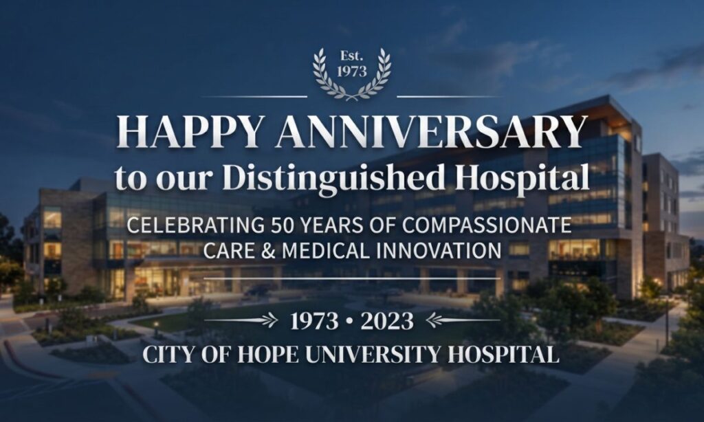 professsional hospital anniversery