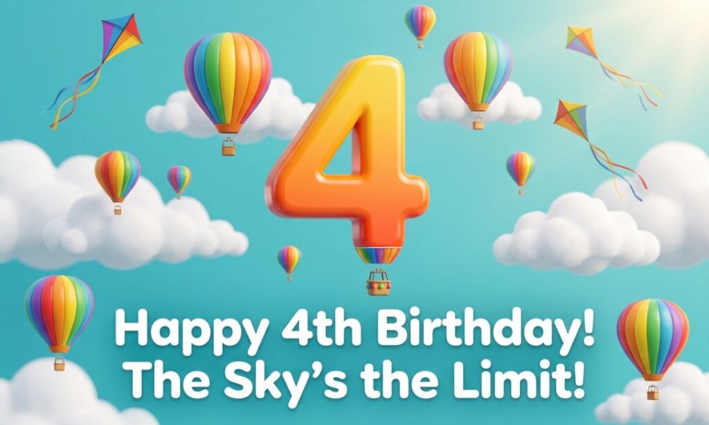 150+ 4th Birthday Wishes Cute, Sweet & Heartwarming Messages for a Special Child (2026)