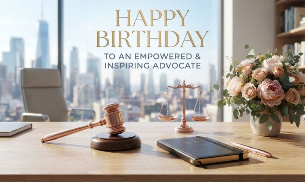 150+ Birthday Wishes for an Advocate Professional, Funny & Heartfelt Messages (2026)