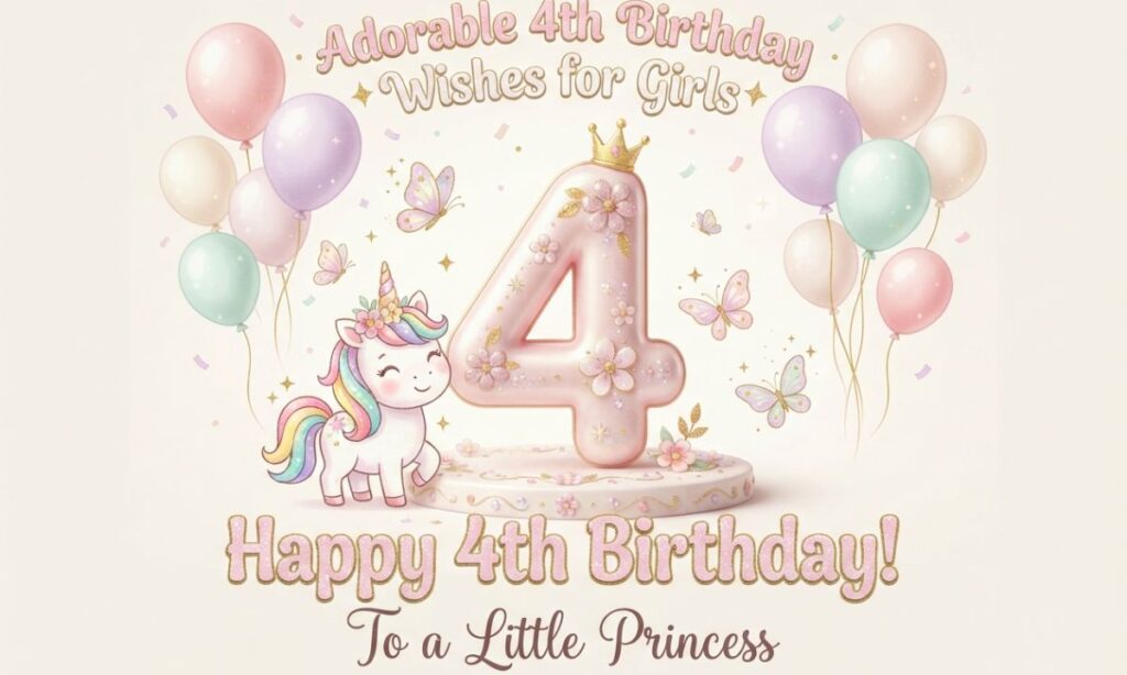 Adorable 4th birthday
