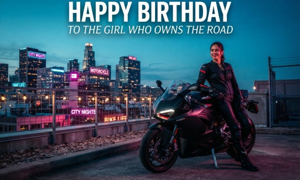 Bike lovers girl