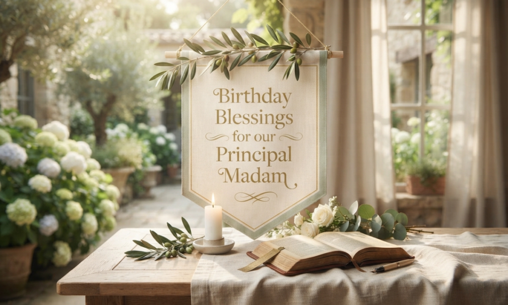 Birthday blessing