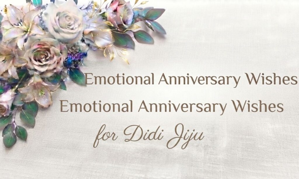 Emotional anniversary