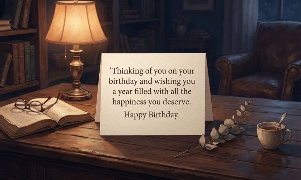 Emotional birthday