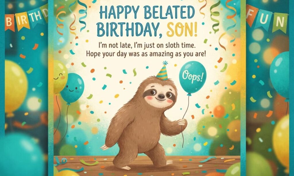 Funny belated