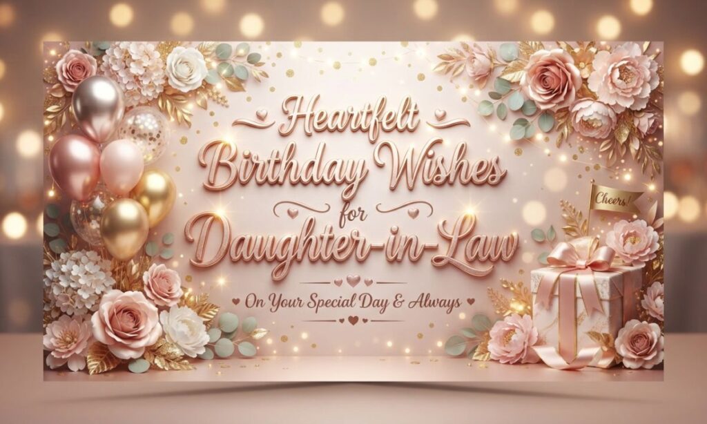 Heartfelt birthday