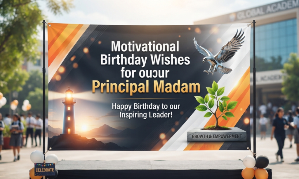 Motivational birthday