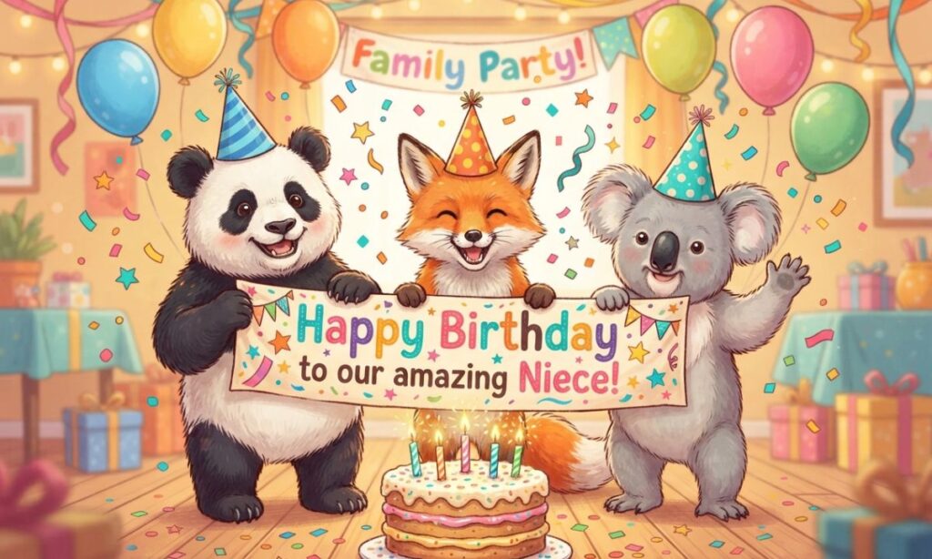 Playful birthday