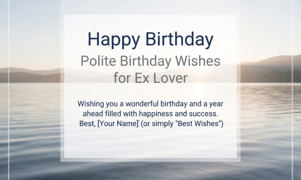 Polite birthday