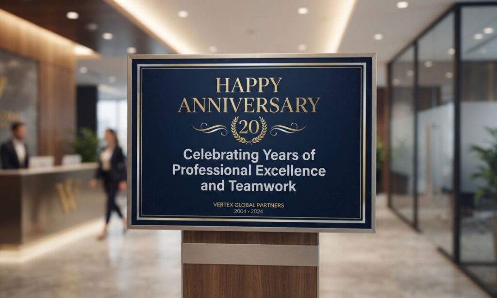 Professional anniversery