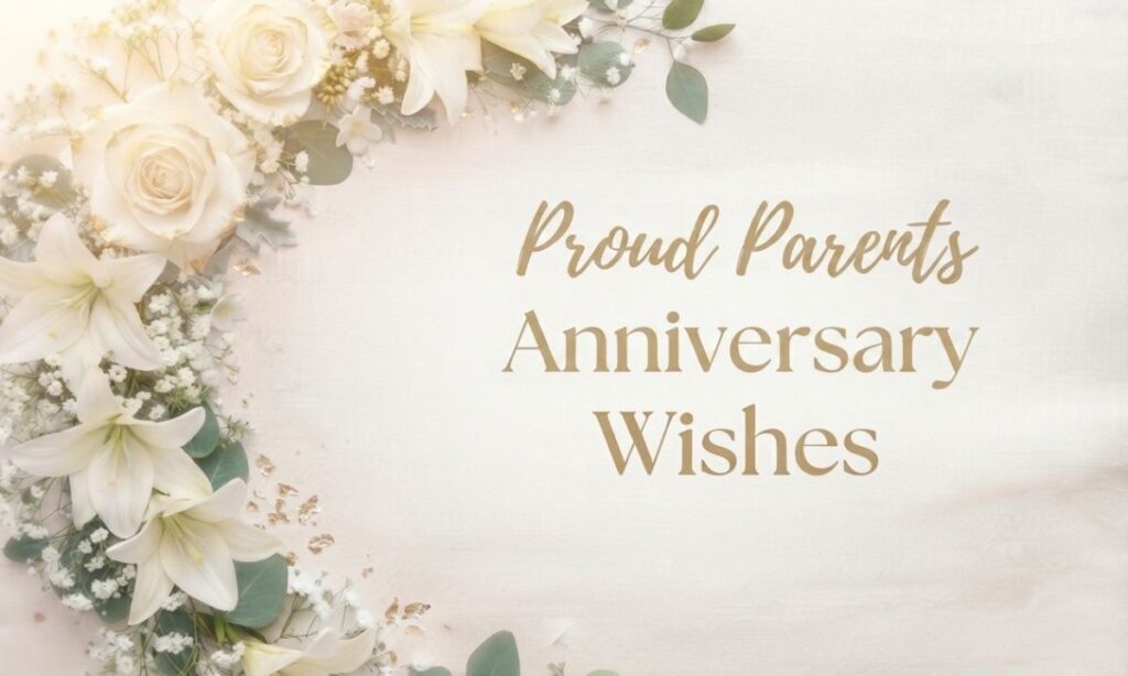 Proud and parents