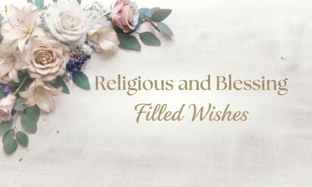 Religious blessing