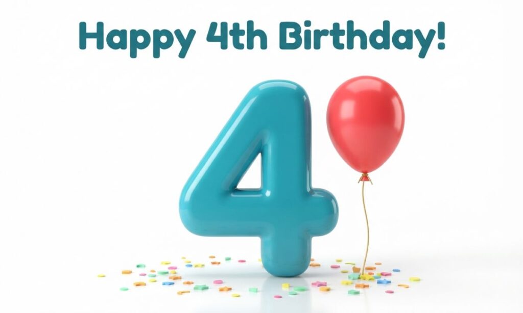 _Short 4th Birthday Wishes