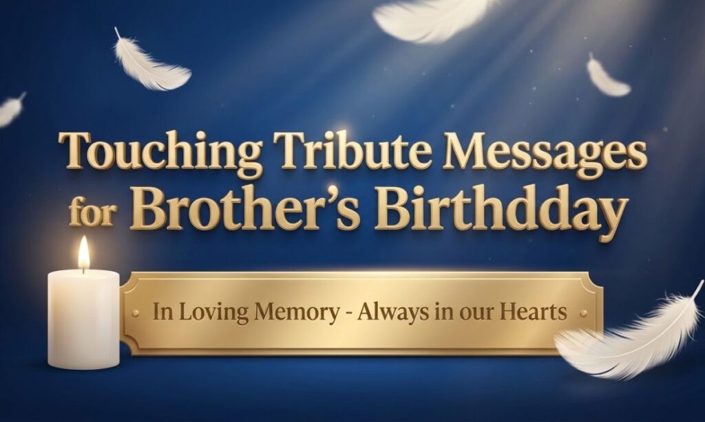 Touching tribute