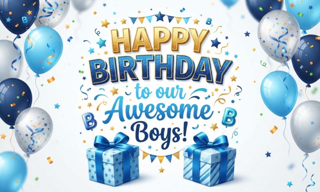 Twins boys