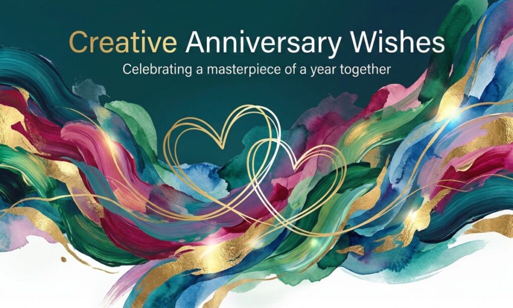 creative anniversary wishes