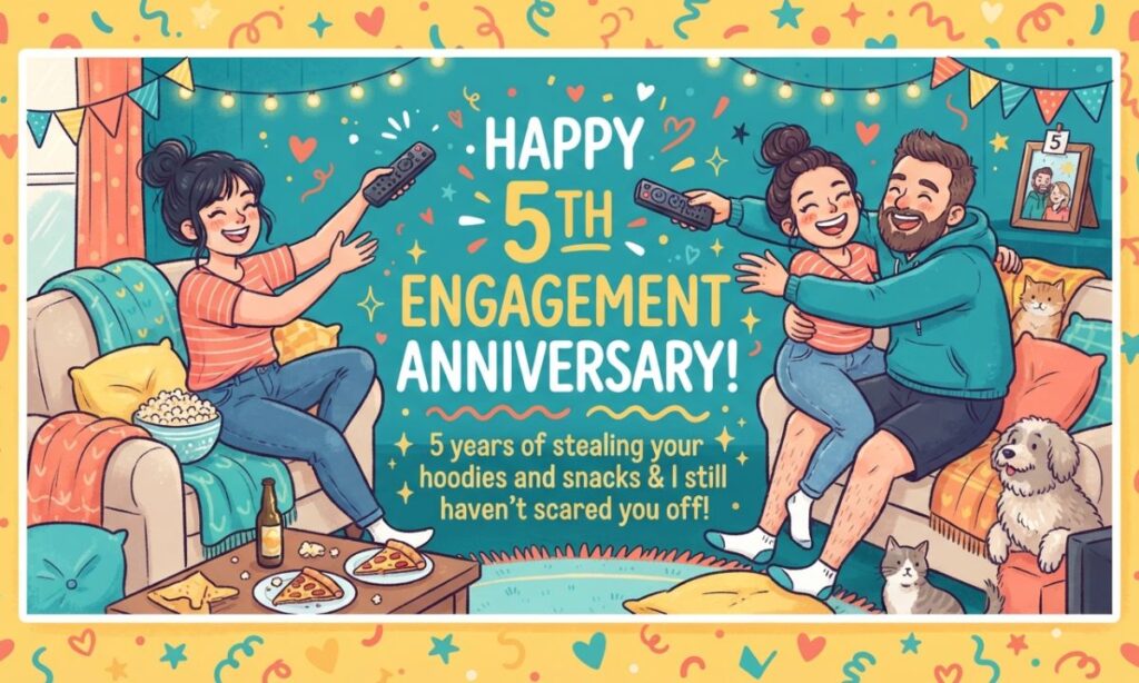funny 5th engagement
