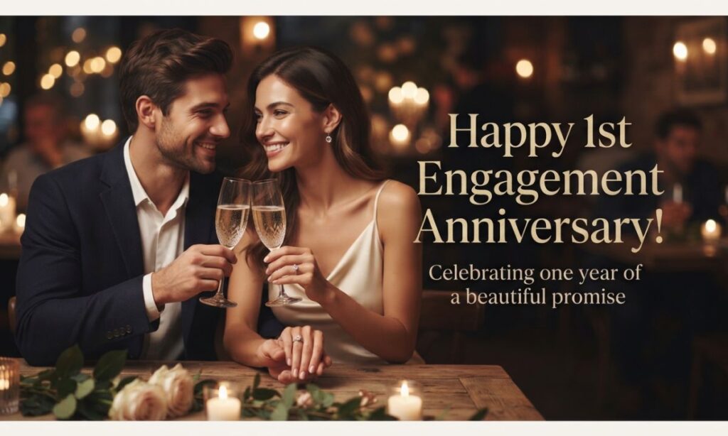 happy 1st engagement