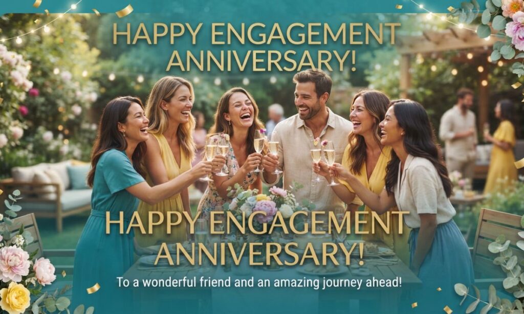 happy engagement annioversary