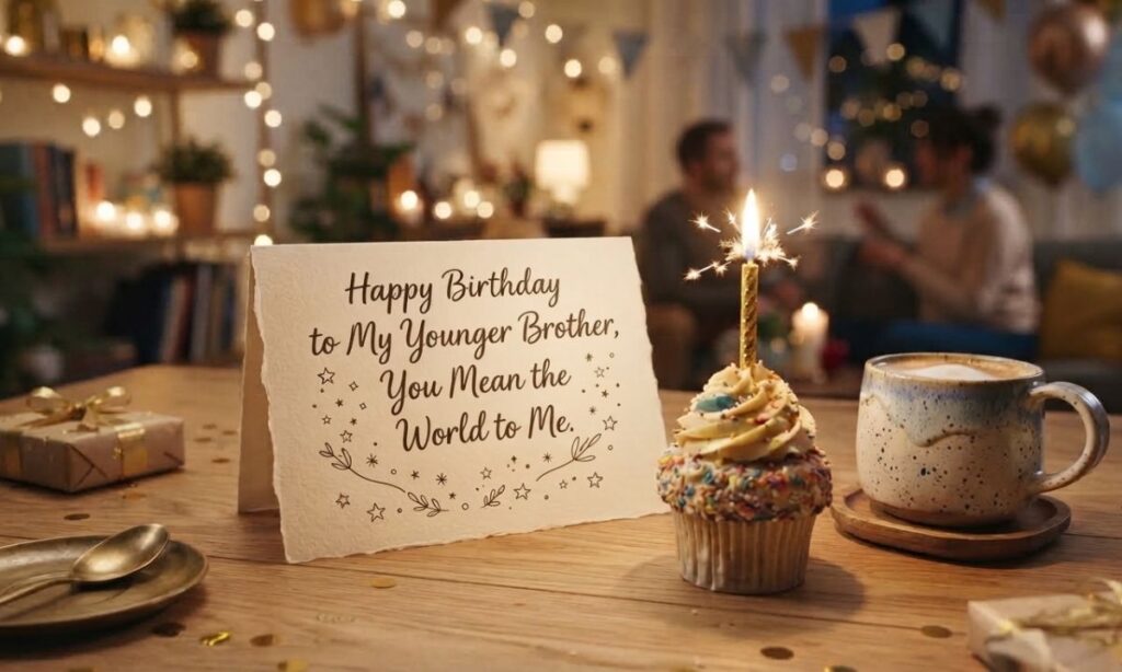 150+ Birthday Wishes for Younger Brother Funny, Sweet & Heartfelt Messages (2026)