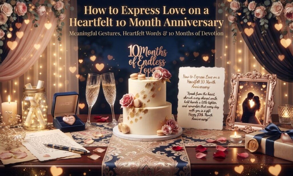 150+ Heartfelt 10 Month Anniversary Wishes Sweet & Loving Messages (2026)
