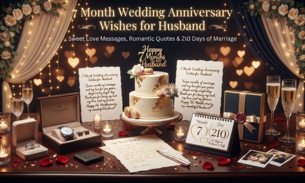 7 month wedding