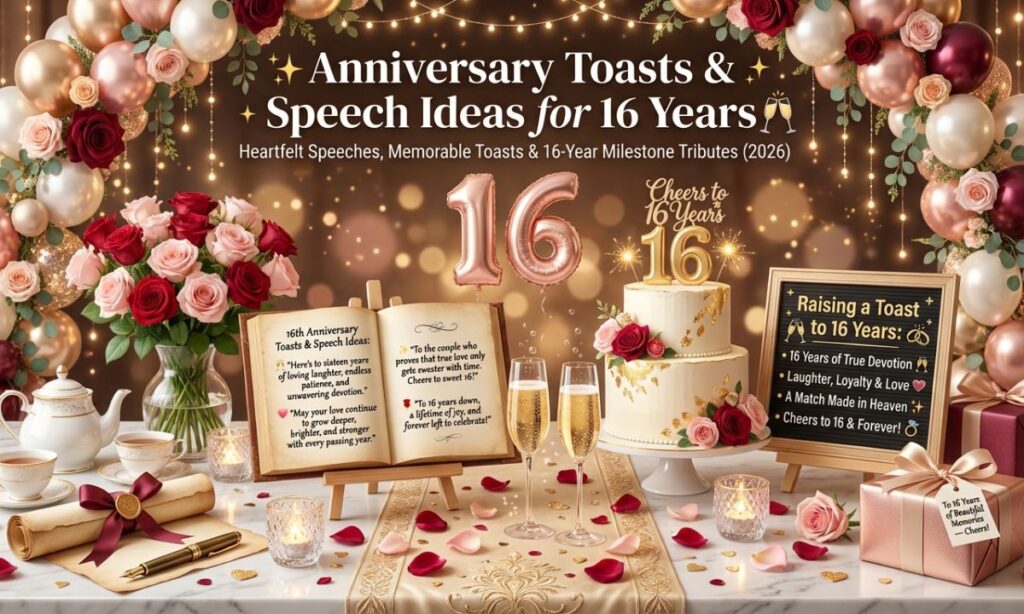 Anniversary Toasts