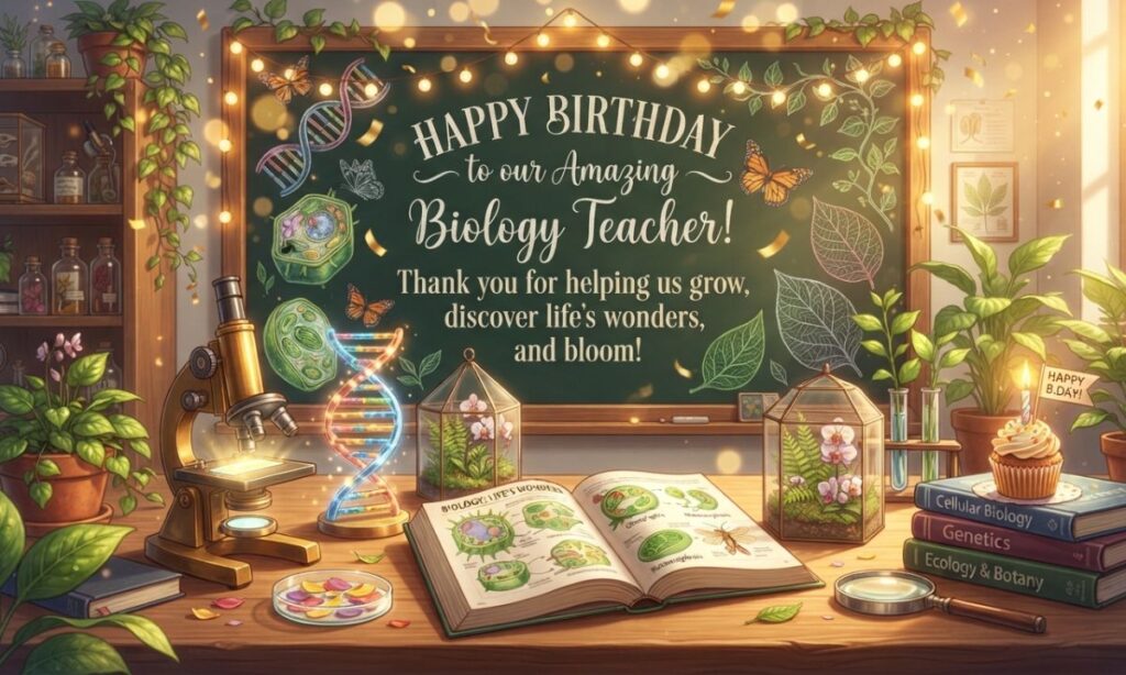 Biology teacher