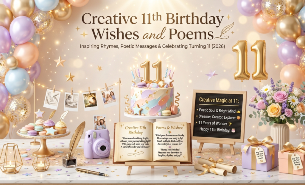Creative 11th birthday