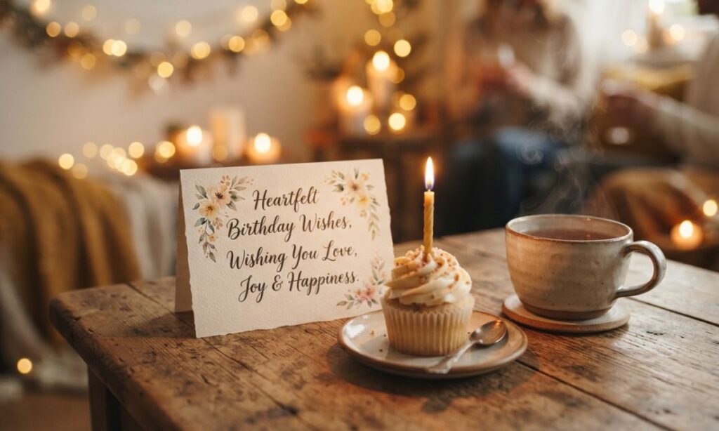 Heartfelt birthday