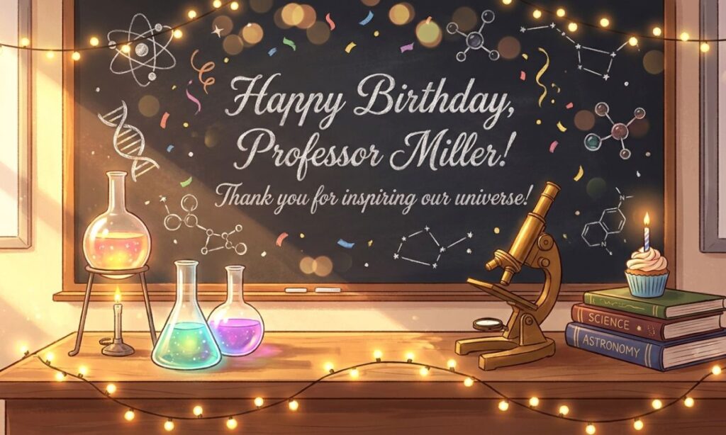 Heartfelt birthday
