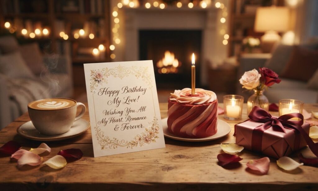 Romantic birthday wishes