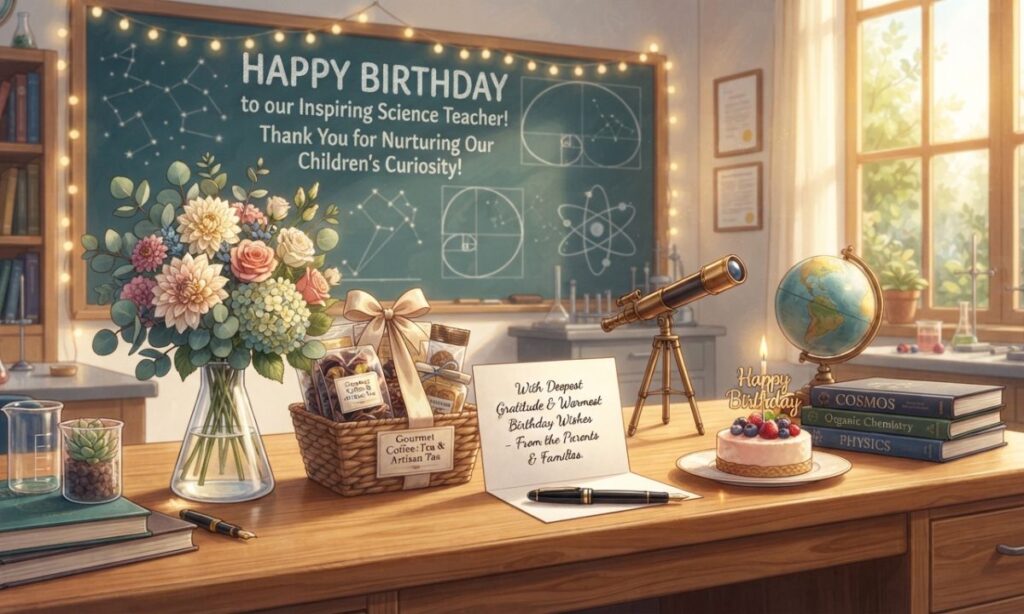 Teacher from parents