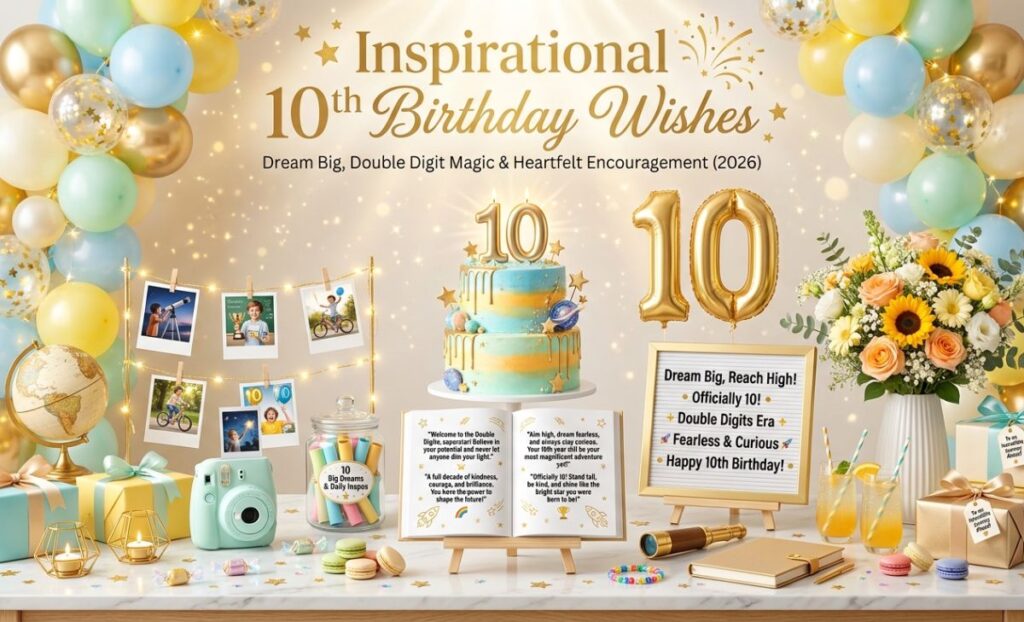 10th birthday wishes