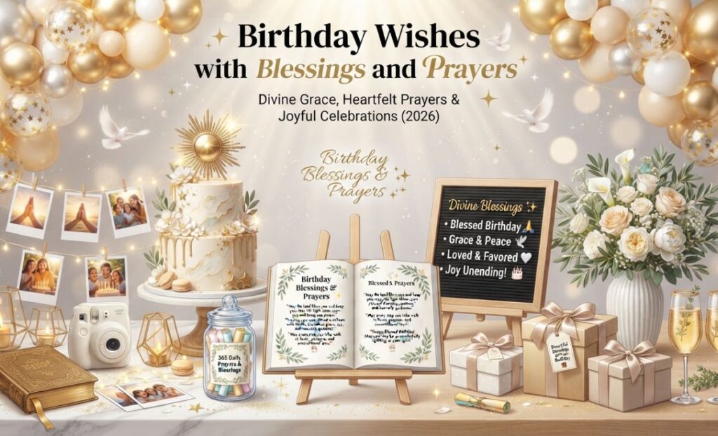 Blessing and prayer