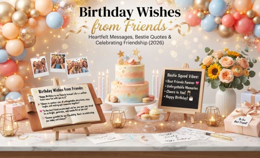 Wishes from friends