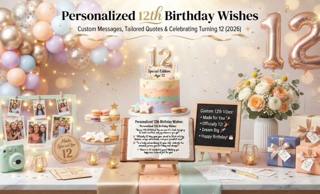 personalized 12th